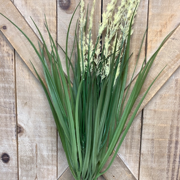 Wheat Grass Spray, 21 inches, Floral Greenery, Fall Florals