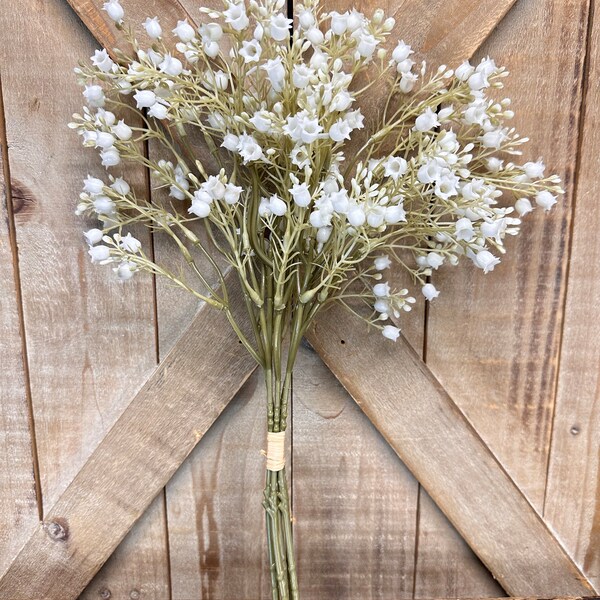 Bundle of Wild Lily of Valley, Bouquet of Flowers, Floral Arrangement, Wreath Filler