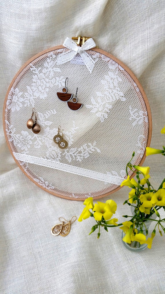 Earring Rack ,earring Holder ,earring Stand ,embroidery Hoop With