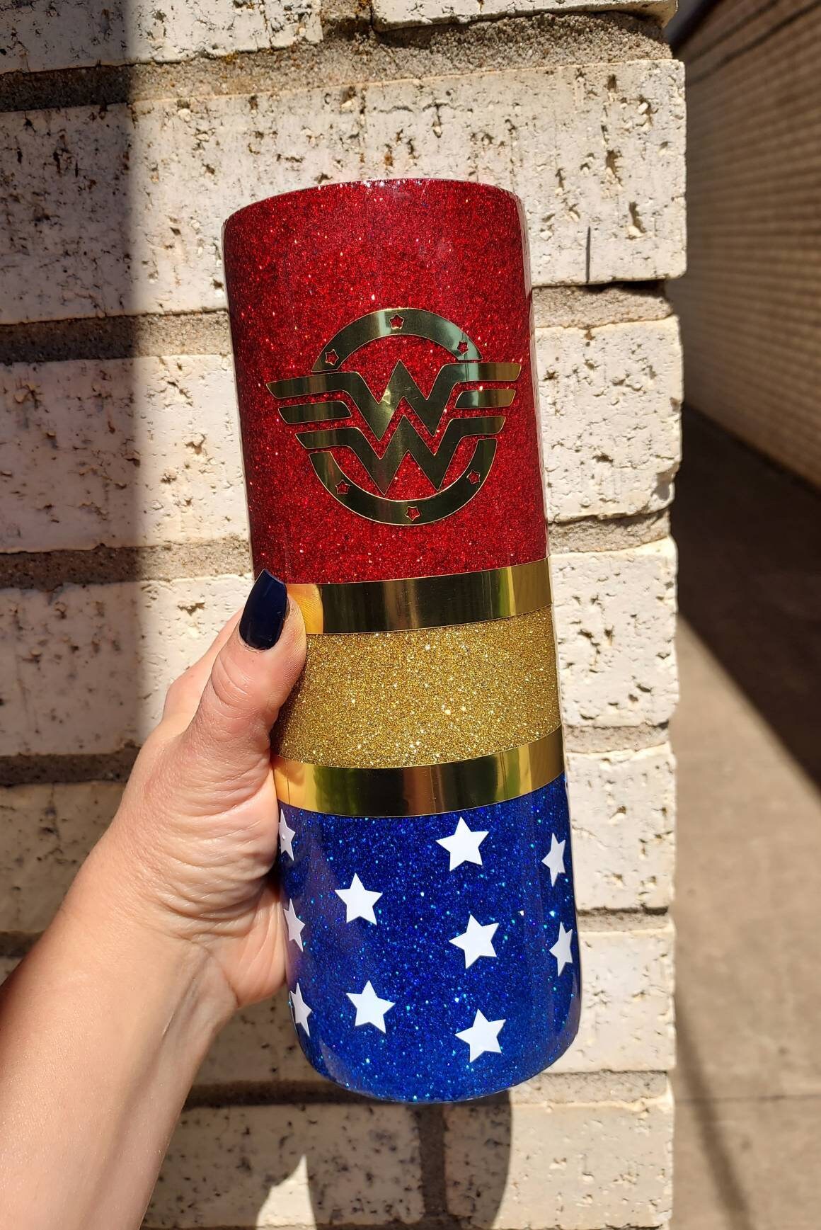 Wonder Women Personalized Tumbler – Linda's Custom Designs