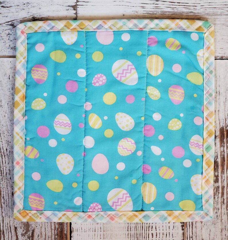 Bunny Potholders Easter Potholder Jelly Bean Potholder Bunny Pot Holders Jelly Bean Pot Holder RTS Easter Pot Holder