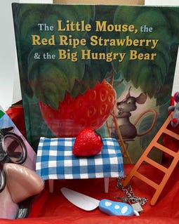 The Little Mouse, the Red Ripe Strawberry and the Big Hungry Bear