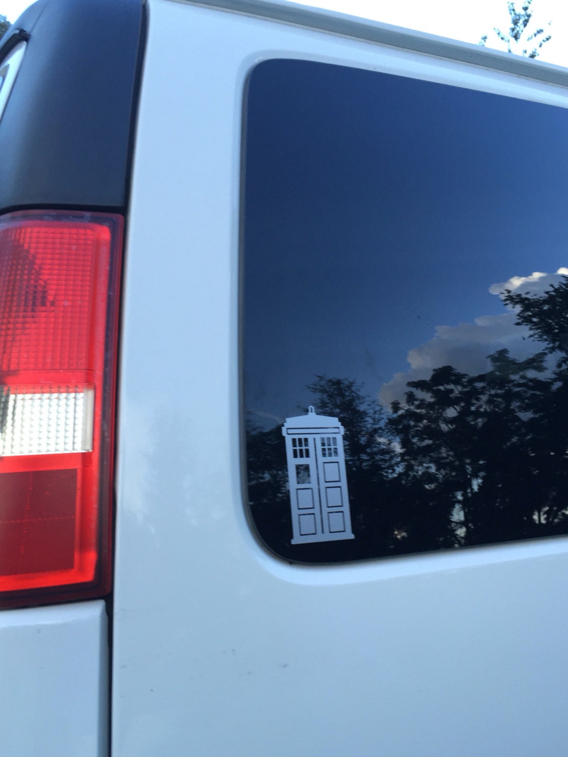 Doctor Who TARDIS Decal. Auto Car Computer Home | Etsy
