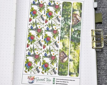Into the Woods Horizontal Tile (HT043) 4.95in X 1.01in