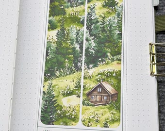 Into the Woods Vertical Tile (VT05) 5.5in X 1.375in