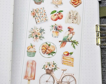 Peachy Keen Deco 1 Planner Sticker (DS122)