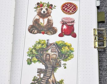 Into the Woods Deco 3 Planner Sticker (DS129)