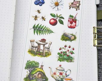 Into the Woods Deco 2 Planner Sticker (DS128)