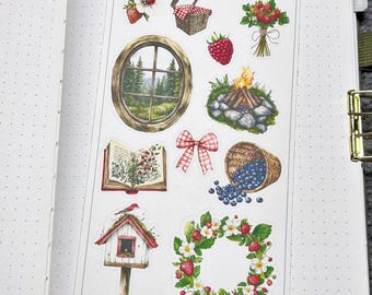 Into the Woods Deco 1 Planner Sticker (DS127)