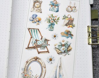 Coastal Adventure Deco 2 Planner Sticker (DS134)