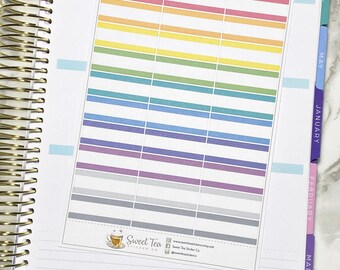 Quarter Box 3 Planner Sticker (F10)