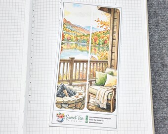 A Little Fall Vertical Tile (VT08) 5.5in X 1.375in
