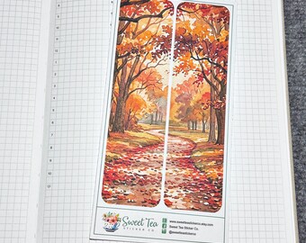 Autumn Brew Vertical Tile (VT09) 5.5in X 1.375in