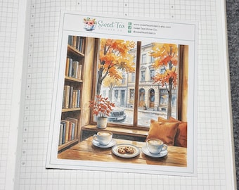 Autumn Brew Deco 4 Planner Sticker (DS146)