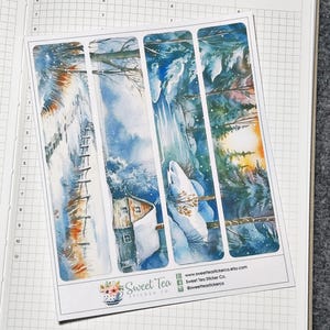 Carrelage horizontal hiver 1 (HT011) 4,95 po. X 1,01 po.