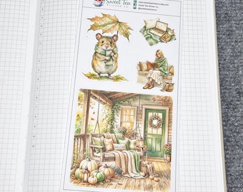 A Litte Fall Deco 3 Planner Sticker (DS140)