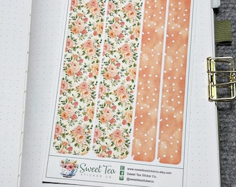 Peachy Keen Horizontal Tile (HT042) 4.95in X 1.01in