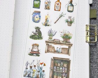 A Little Witchy Deco 3 Planner Sticker (DS116)