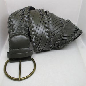 Woman’s leather belts never worn Accessories | Never Worn Square Buckle Faix Leather Belt In  main image 2