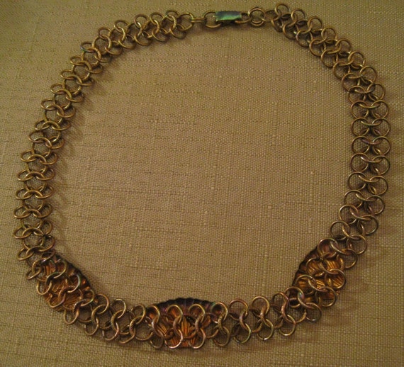 GOLDETTE Necklace And Bracelet Set Goldette EGYPT… - image 5