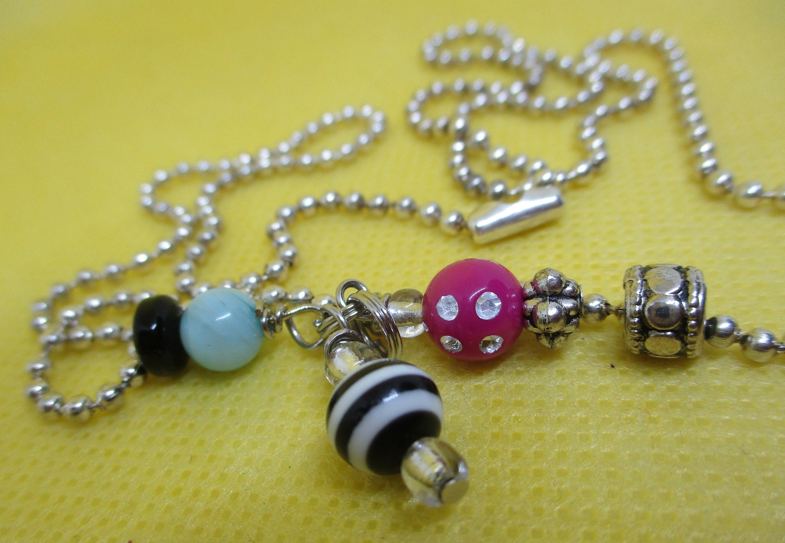 Ball Bead Pendant Necklace Ball Bead Teach Pendant Necklace Etsy