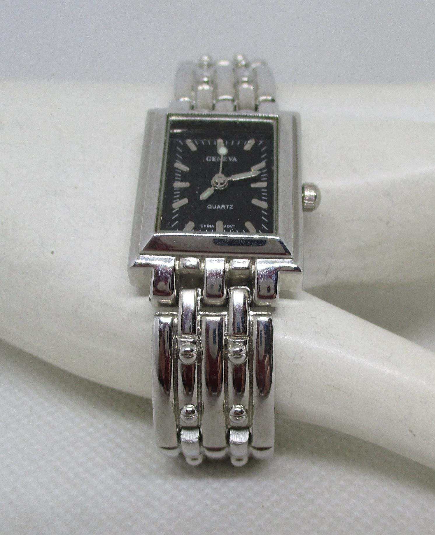 Geneve Classic Ladies 14K Trigold Quartz Watch Japan Movt
