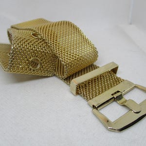 Silver gold tone belt