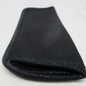 Eyeglass Case Unisex Eyeglass Case Spongy Feel Eyeglass Case Fabric Eyeglass Case Black Eyeglass Case Womens Or Mens Eyeglass Case Sunglass