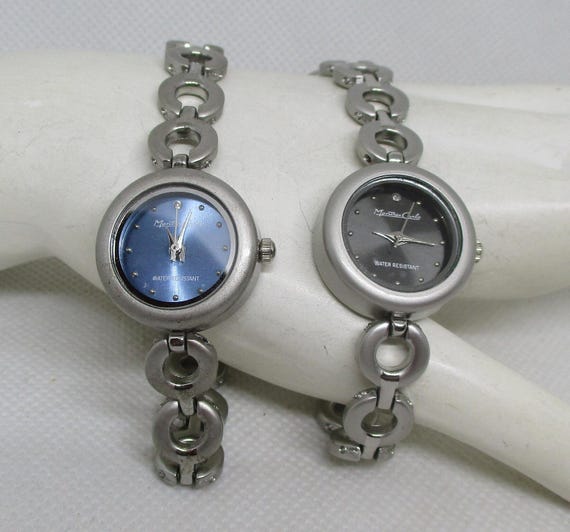 Montre Femme Rampage Cadran Argent Pailleté Bracelet Métal Quartz - Neuf Avec Étiquettes