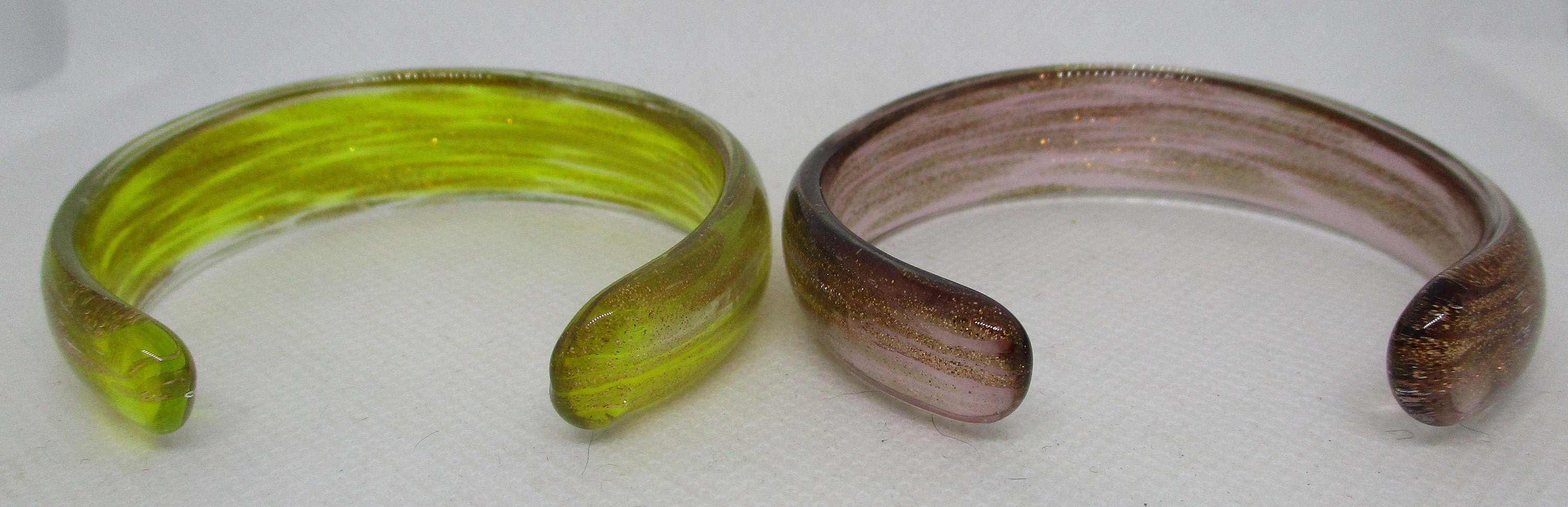 Murano glass cuff bracelet Clearance