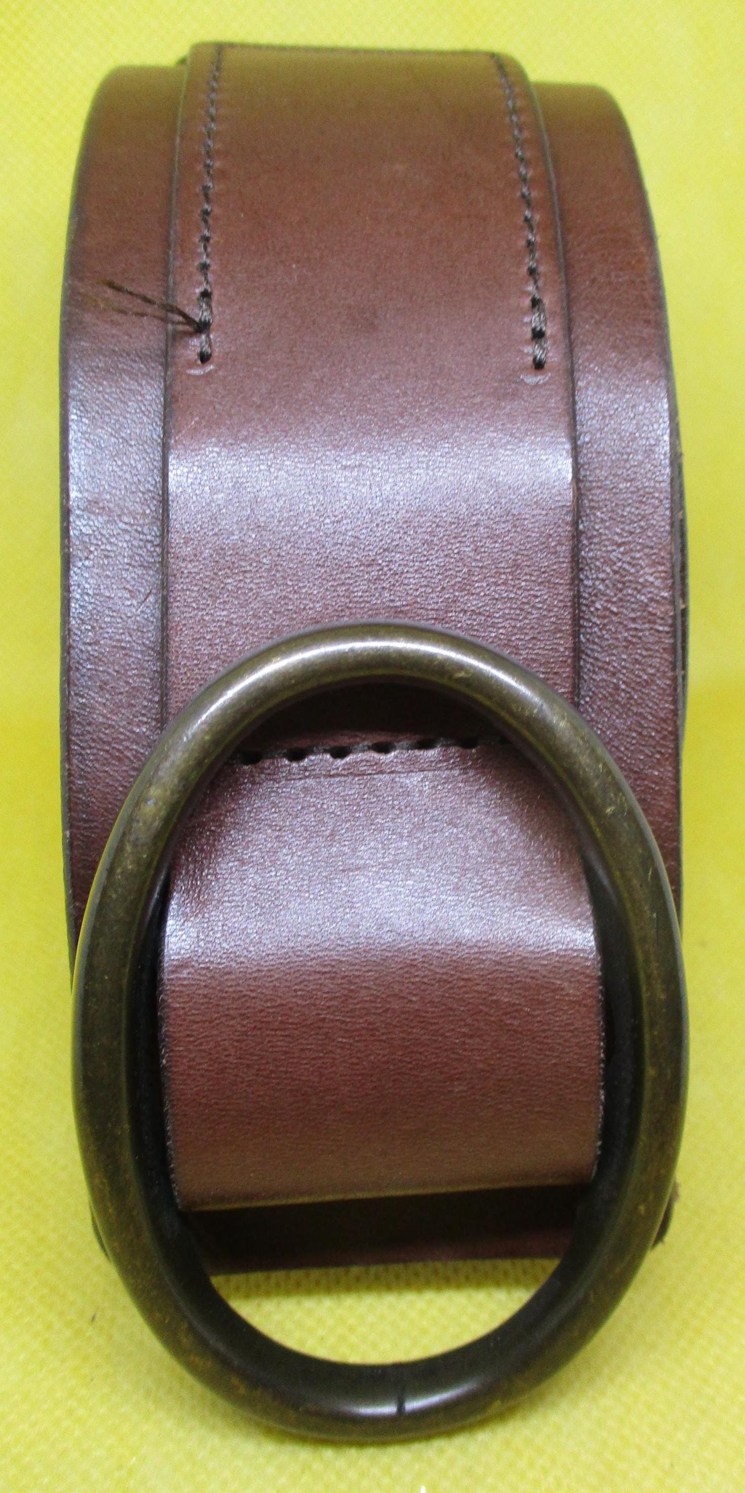Ceinture Femme Gap En Cuir Véritable Marron - Taille M, Occasion En Excellent état