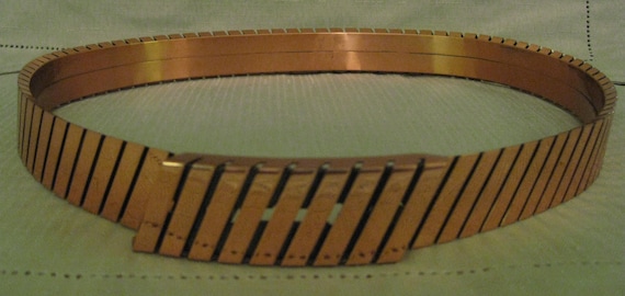 RENOIR COPPER BELT Size Medium 3 Dimensional Slan