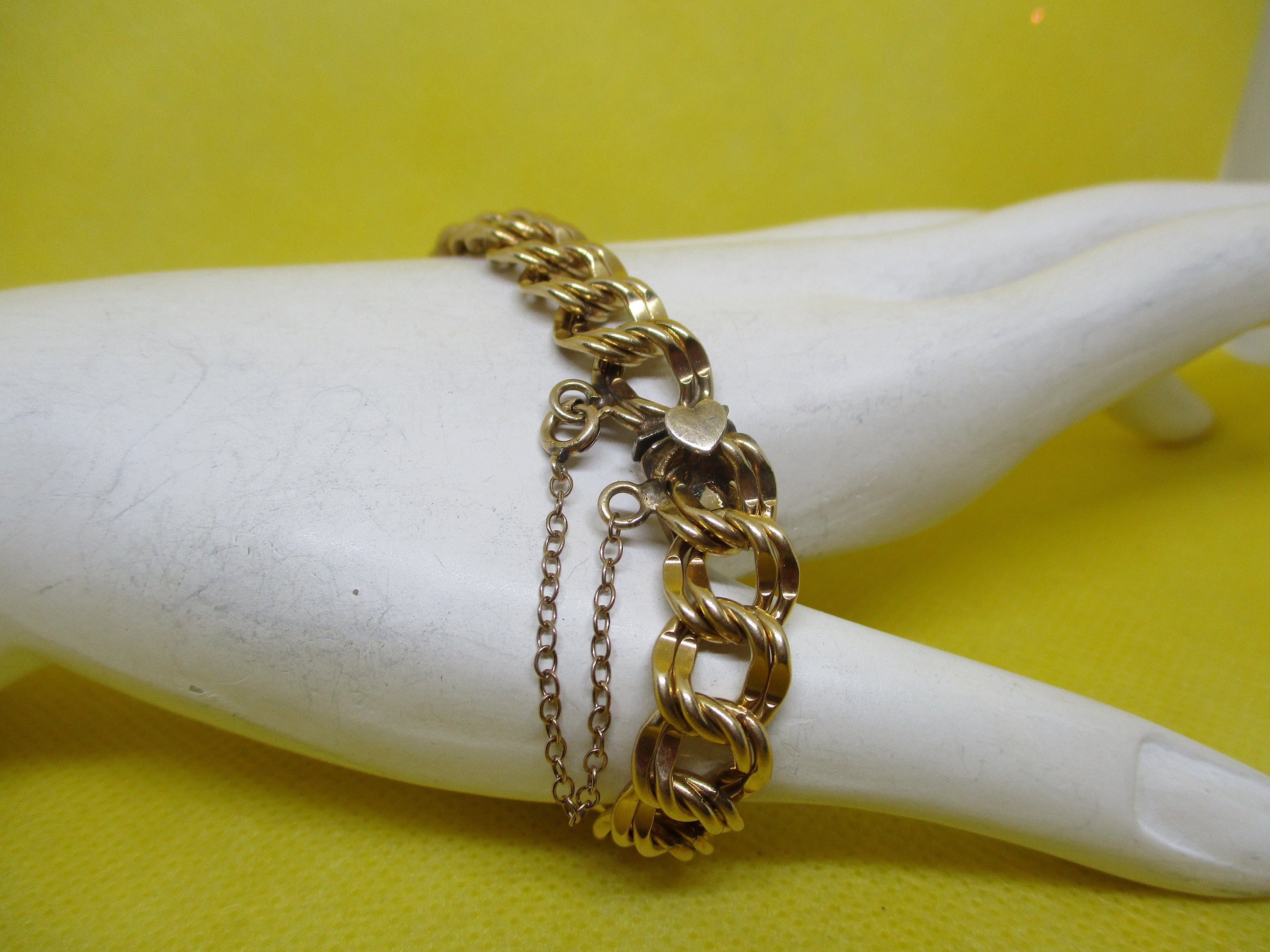 US ヴィンテージ IDブレスレット FOSTNER SHARON 金張り GF US ヴィンテージ IDブレスレット FOSTNER SHARON 金張り GF