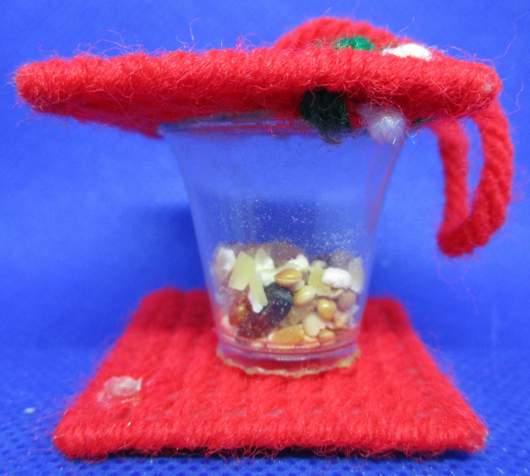 NEW HOME Ornament Handmade Bird Feeder Plastic Canvas Cross Etsy