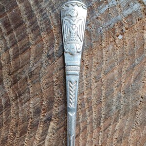 Navajo Sterling Silver Vintage Souvenir Spoon