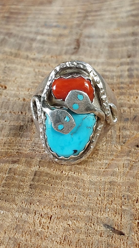 Vintage zuni signed effie - Gem