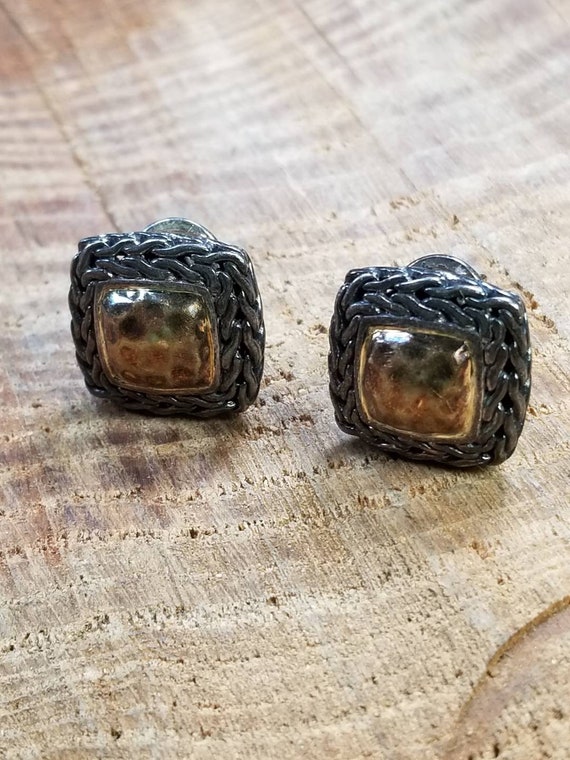 John hardy shop turquoise earrings