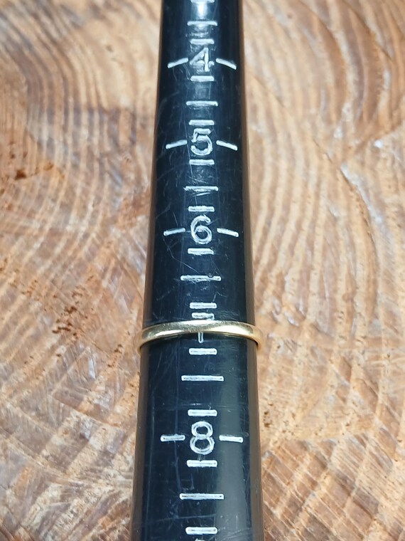 Ruby Cluster Ring 10k Yellow Gold Size 7 - image 9