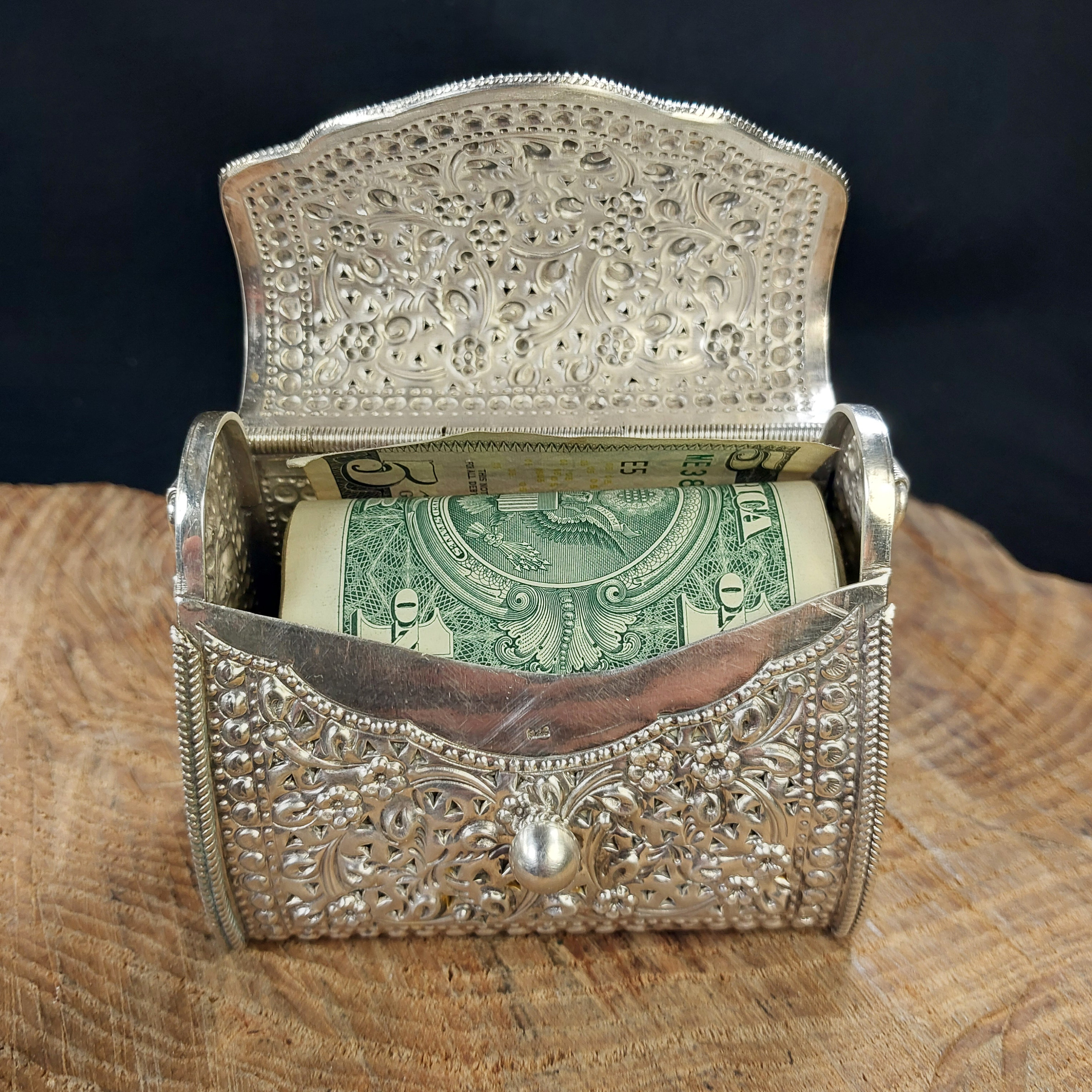 ビンテージミッレフィオーリパースVintage Millefiori Purse s-l400.jpg