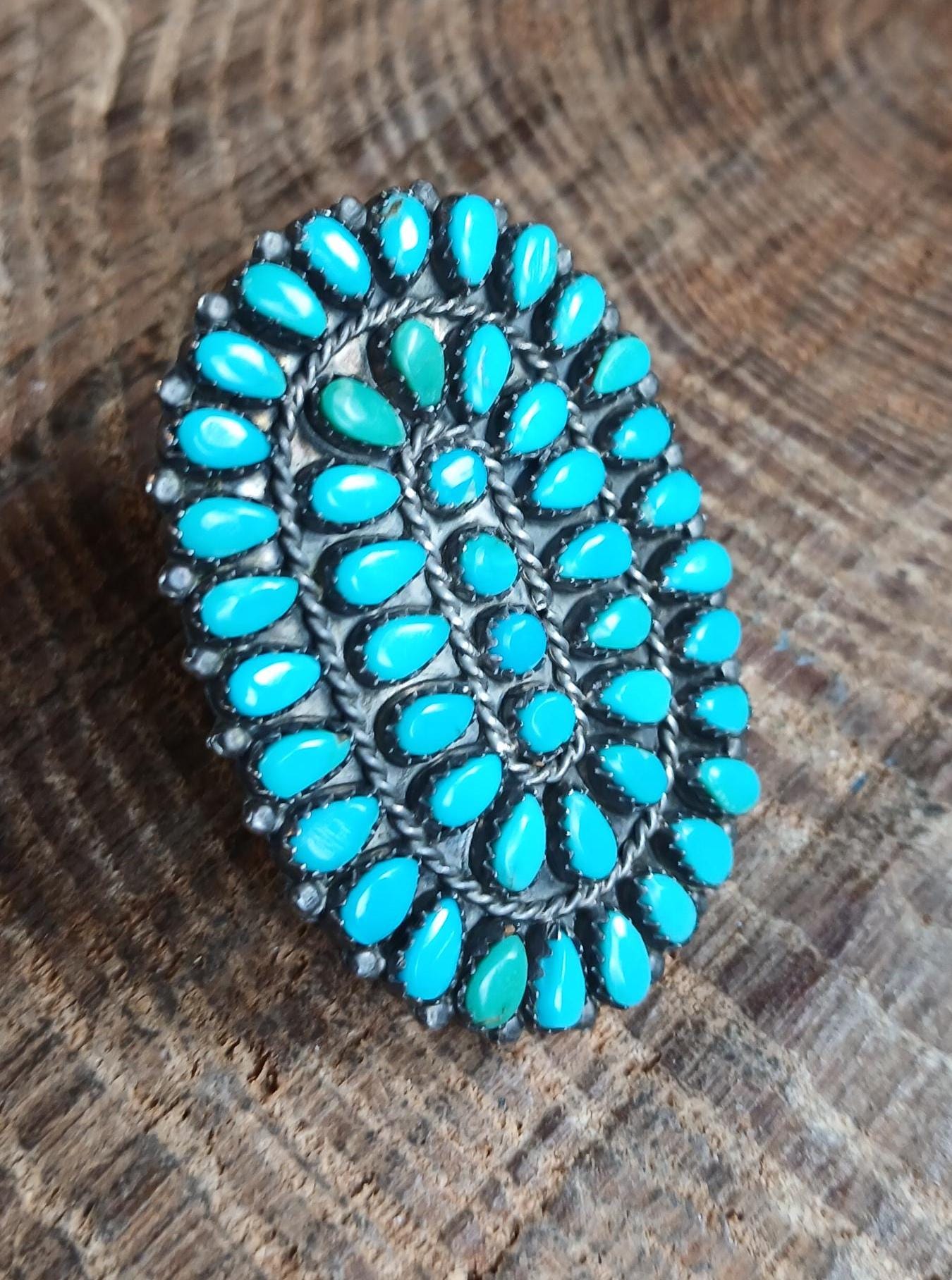 【希少】Navajo Victor Begayトリプルターコイズカフブレスレット Victor Begay - Etsy