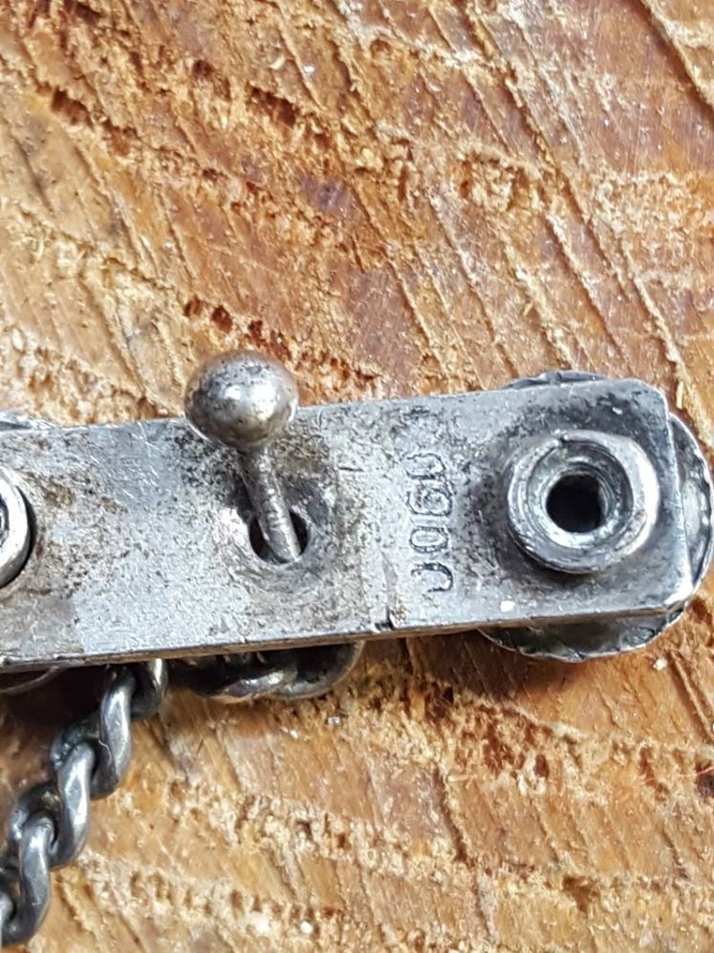 1922 Columbia Cincuenta Centavos Keychain .900 Silver