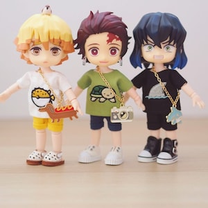 Ocean Collection Embroidery T-Shirts for Nendoroid Doll Clothes Obitsu 11 Clothes BJD YMY OB11
