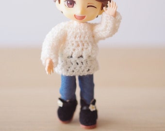 Suéteres clásicos para muñecas Nendoroid, Obitsu 11 y BJD.