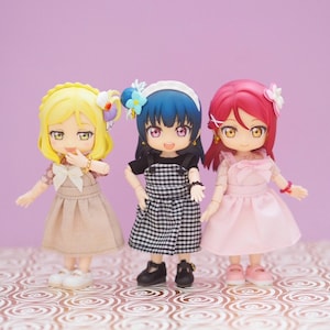 Overall Dress | Nendoroid Doll Clothes Obitsu 11 Clothes BJD YMY