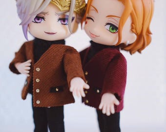 Abrigo elegante para muñeca Nendoroid Obitsu 11 Ropa YMY