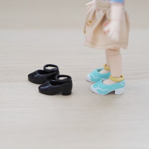 Gumowe Wysokie Obcasy dla Nendoroid Doll Obitsu 11 Ubrania