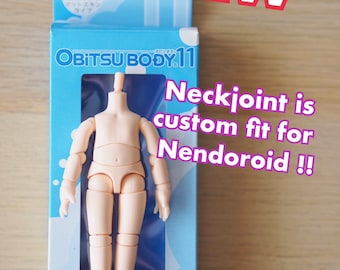 Obitsu Body 11 with Neck Joint to Fit with all Nendoroid Heads | OB11 doll Obitsu 11