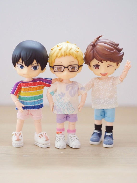ねんどろいどオビツ11用Tシャツ型紙 | 8種類の型紙 | カナダ製