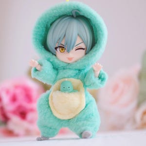 Dino Kigurumi  | Nendoroid Doll Clothes Obitsu 11 OB11 BJD YMY Dolls