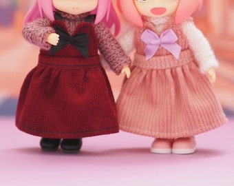 Velvet Dress for Nendoroid Doll Obitsu 11 OB11 YMY Clothes